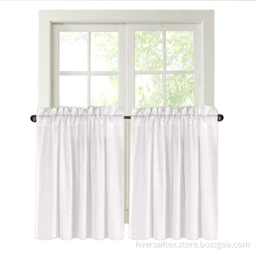 Privacy Added Home Decoration Small Window Curtain Valance